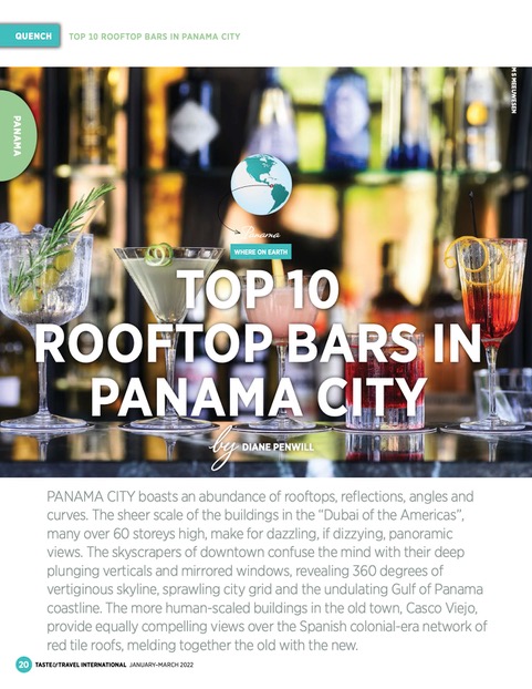 Top 10 rooftop bars in Panama City